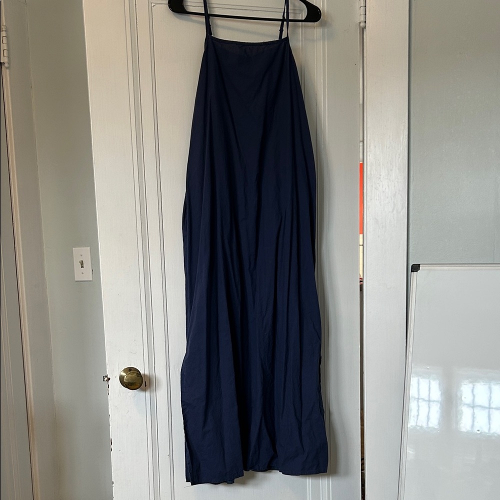 Perfect Casual Navy Blue Maxi Dress for Summer